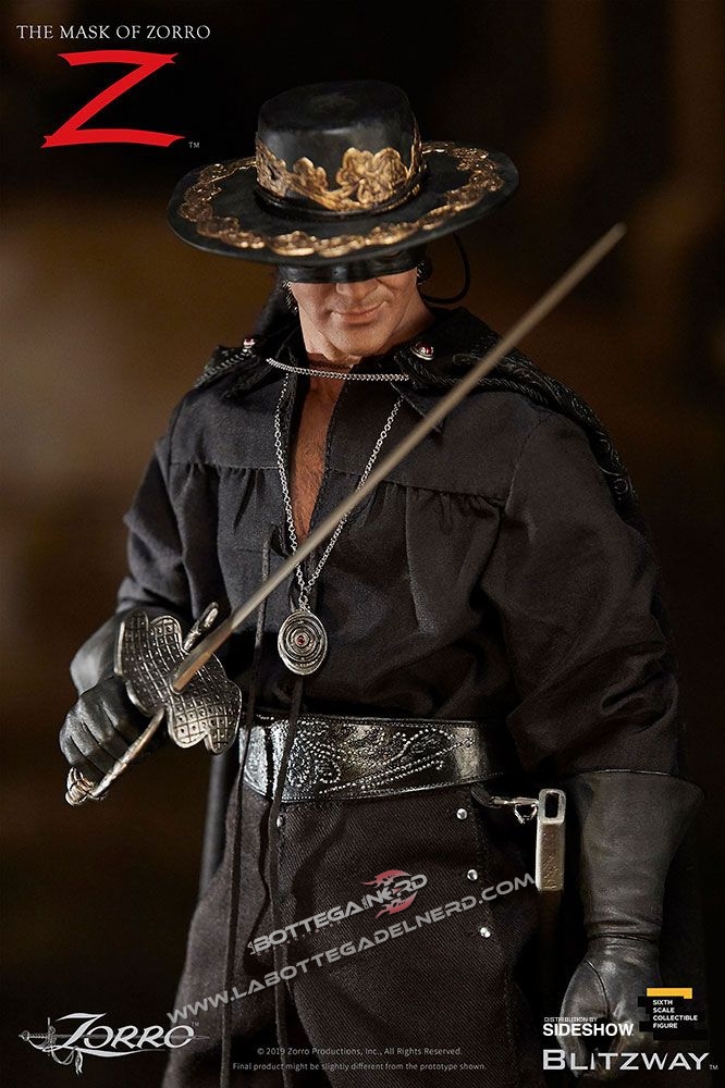 The Mask of Zorro Action Figure Zorro 29cm