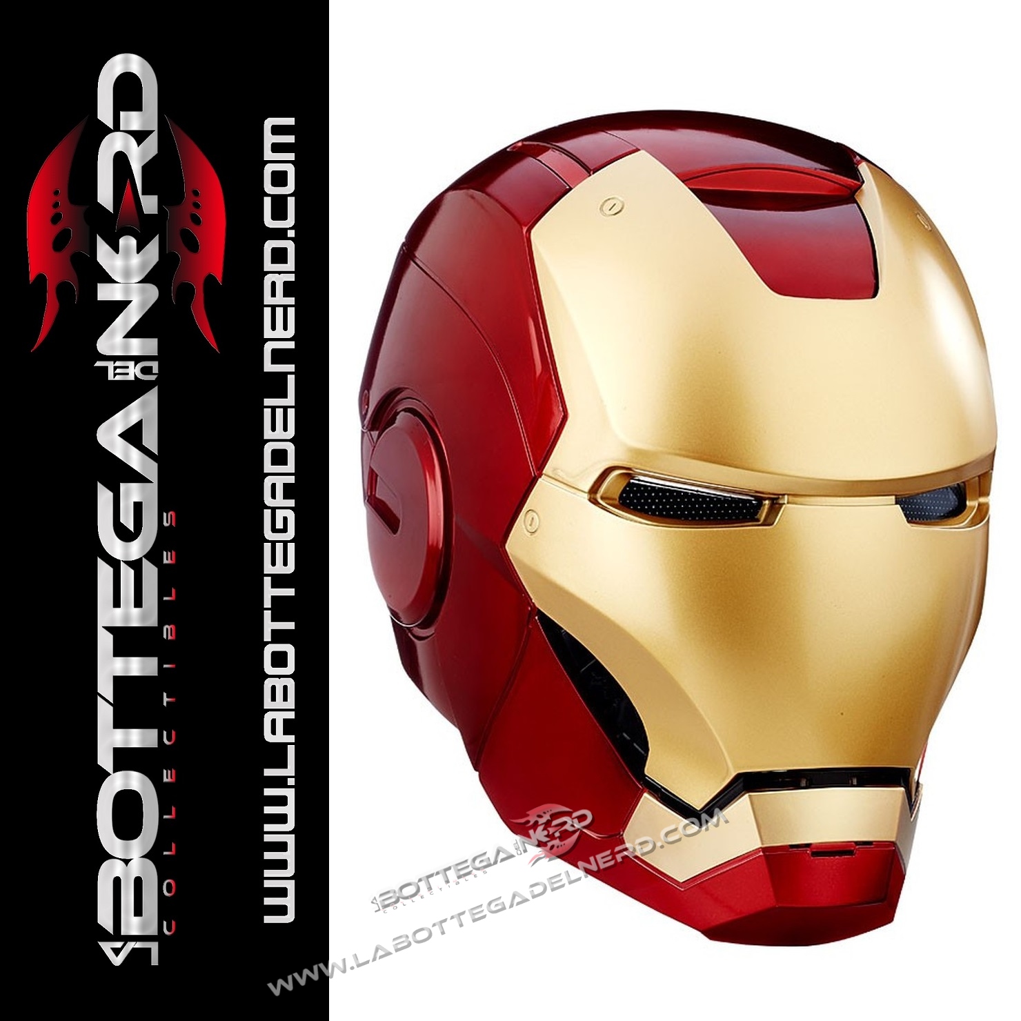 Casco Di Iron Man Che Si Apre
