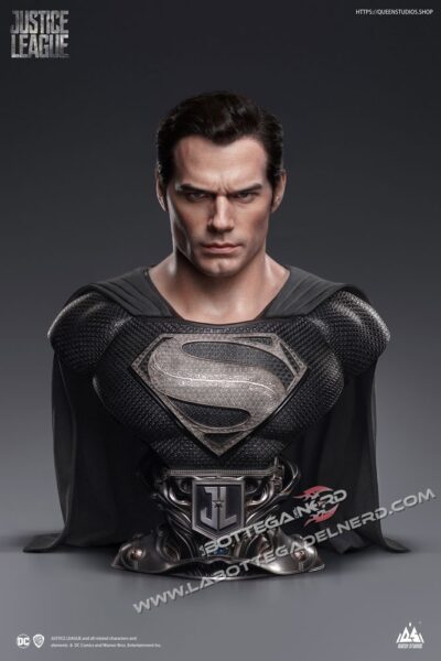 Superman - Bust 1/1 Superman Black Version 73cm