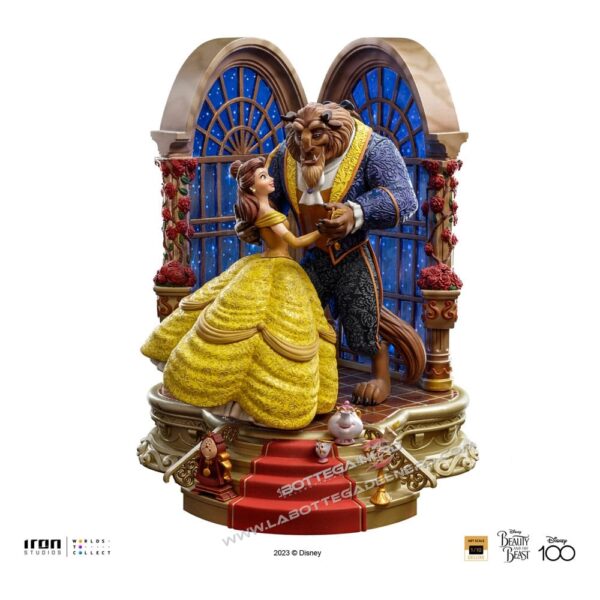 DISNEY - Statue 1/10 Beauty and the Beast Deluxe 29cm