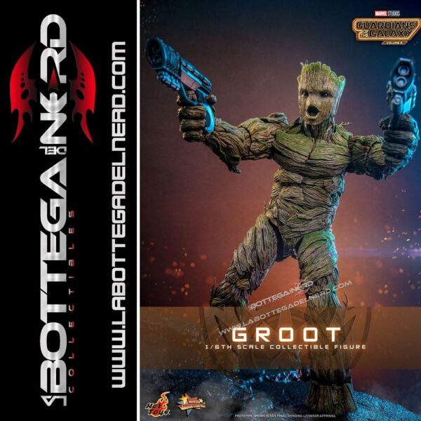 Guardians of the Galaxy V.3 - Action Figure 1/6 Groot 32cm