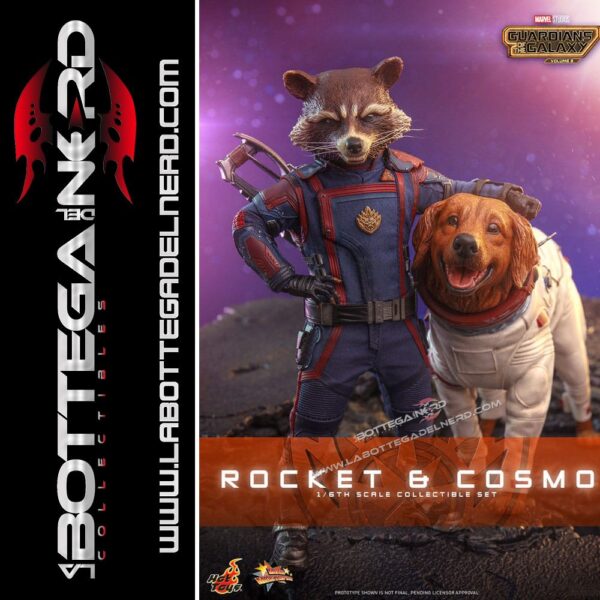 Guardians of the Galaxy V.3 - Action Figure Rocket & Cosmo 16cm