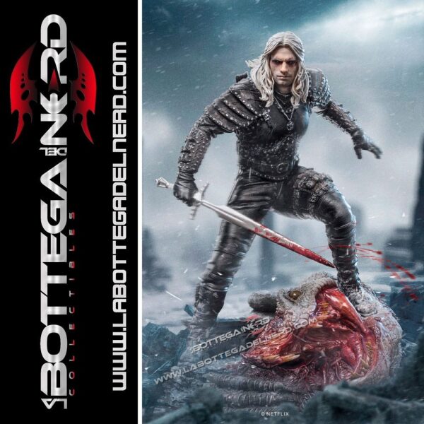 The Witcher - Art Scale Statue 1/10 Geralt of Riva 33cm