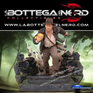 Indiana Jones: Raiders of the Lost Ark - Deluxe Statue 25cm